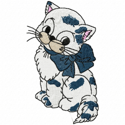 Cats Embroidery Design 5 Cats Embroidery Design 5